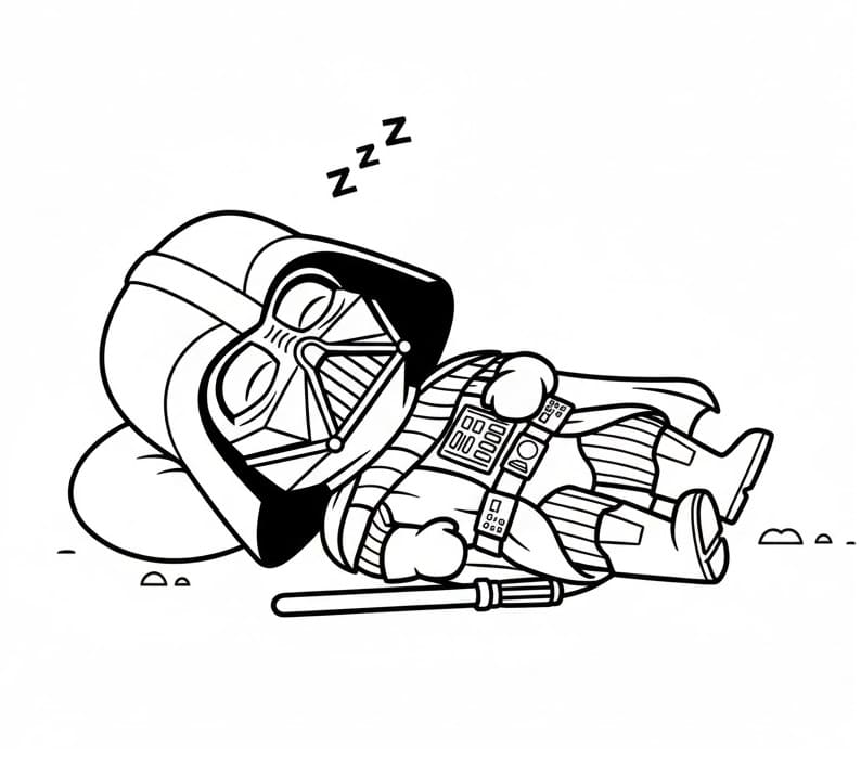 Darth Vader Nyomtatható Gyerekeknek