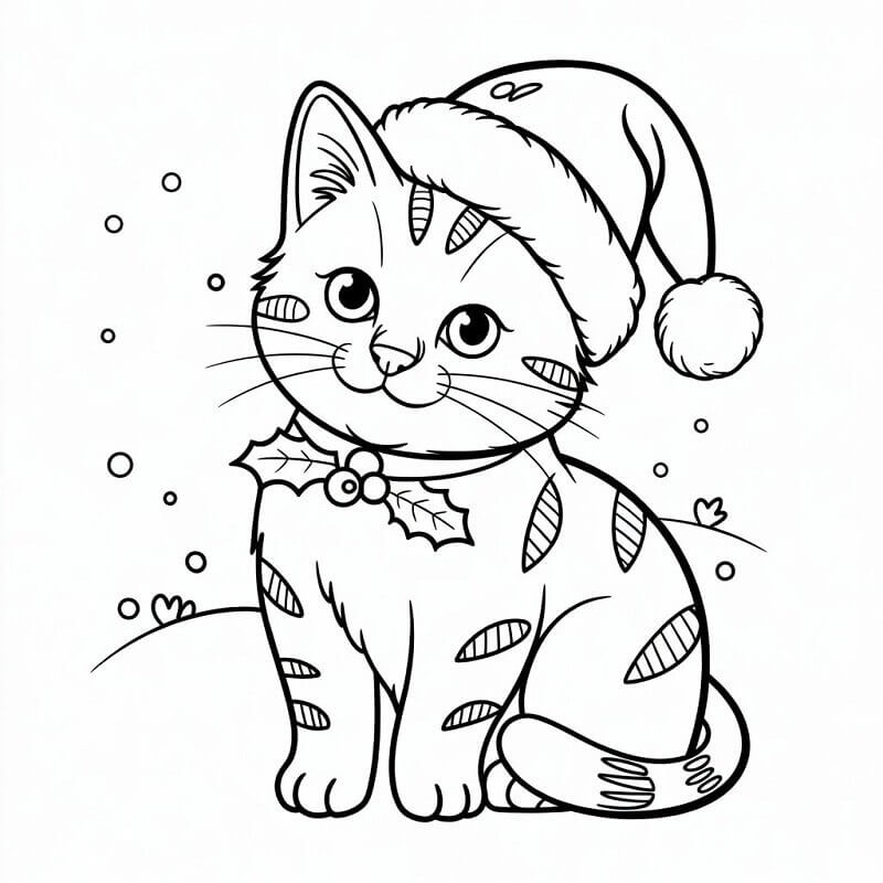 Egy karácsonyi macska