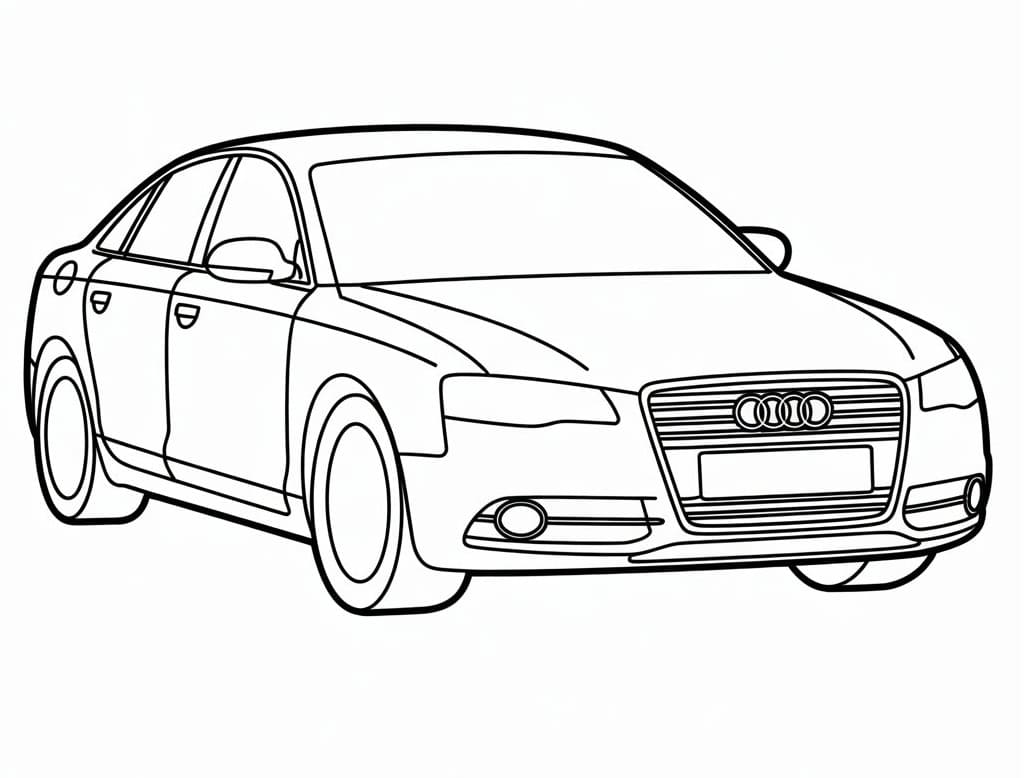 Egyszerű Audi Autó