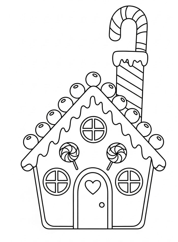 Egyszerű Mézeskalács Ház