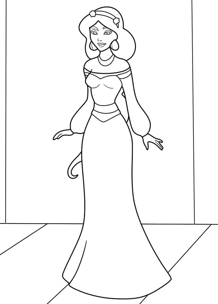 Gyönyörű Jázmin Hercegnő