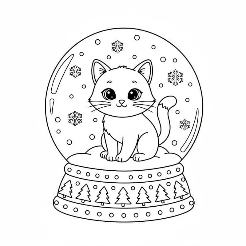 Ingyenes Nyomtatható Hógömb