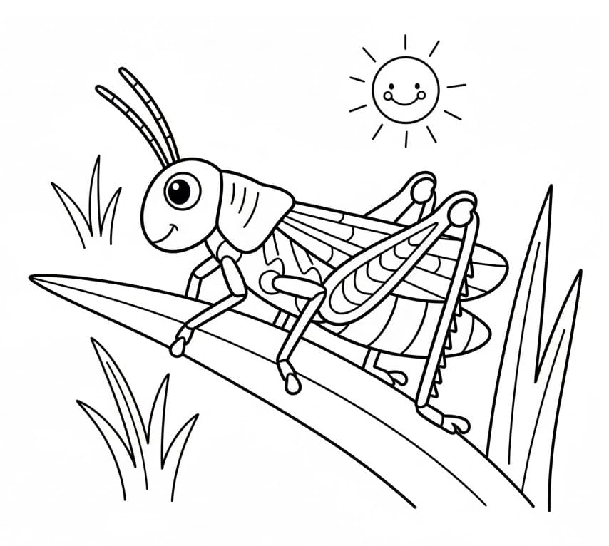 Ingyenes Szöcske Nyomtatható