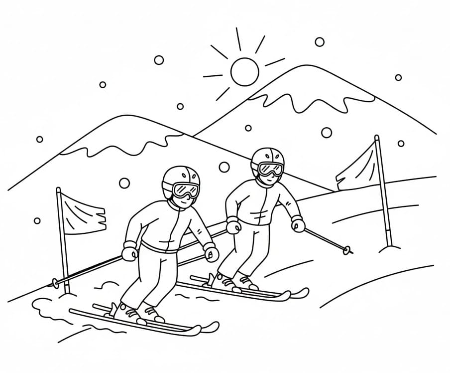 Ingyenes Téli Sport Nyomtatásra