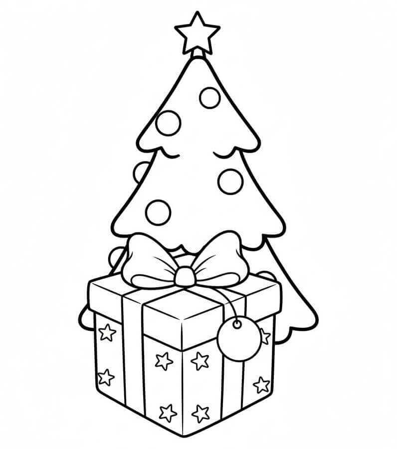 Karácsonyi Ajándék és Fa