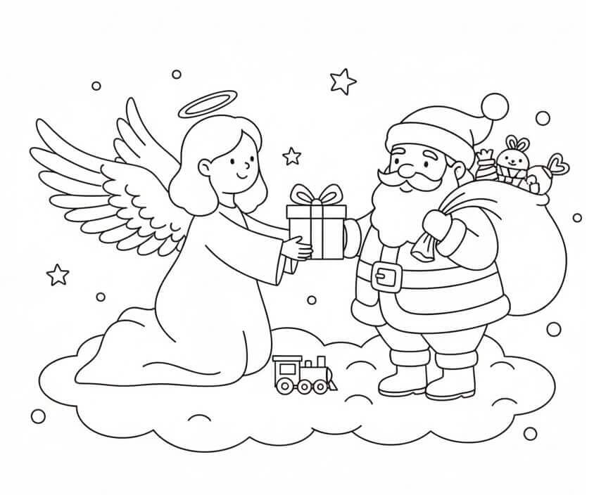 Karácsonyi Angyal és Mikulás