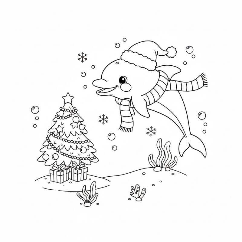 Karácsonyi delfin