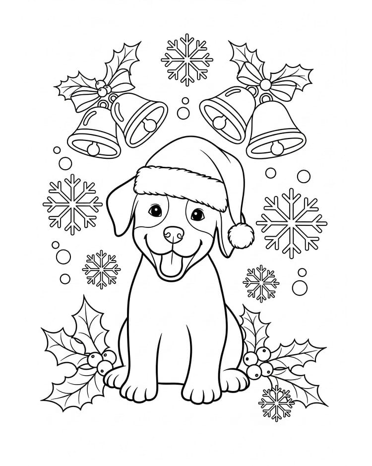 Karácsonyi Kutya Nyomtatható