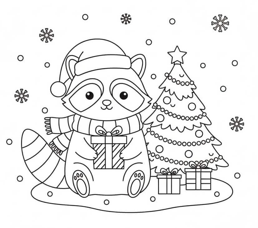 Karácsonyi mosómedve