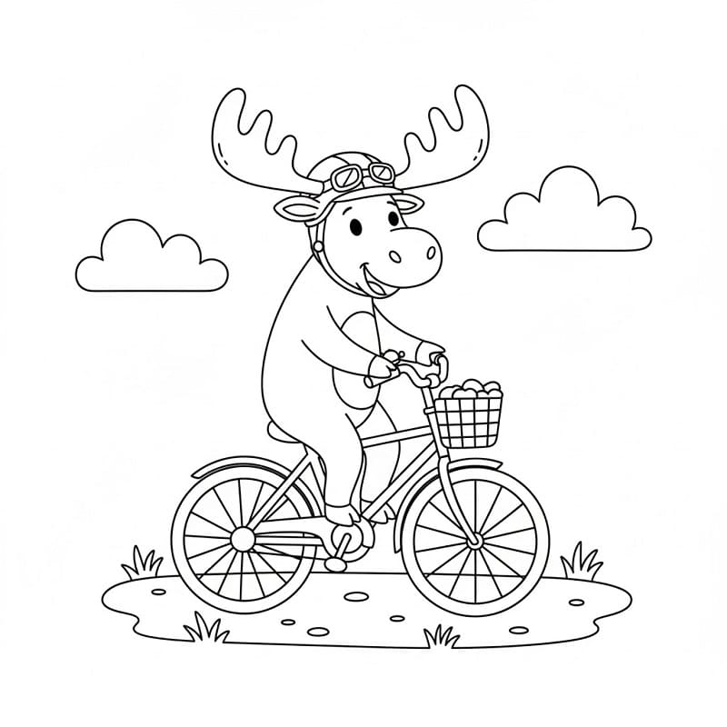 Kerékpározó Jávorszarvas