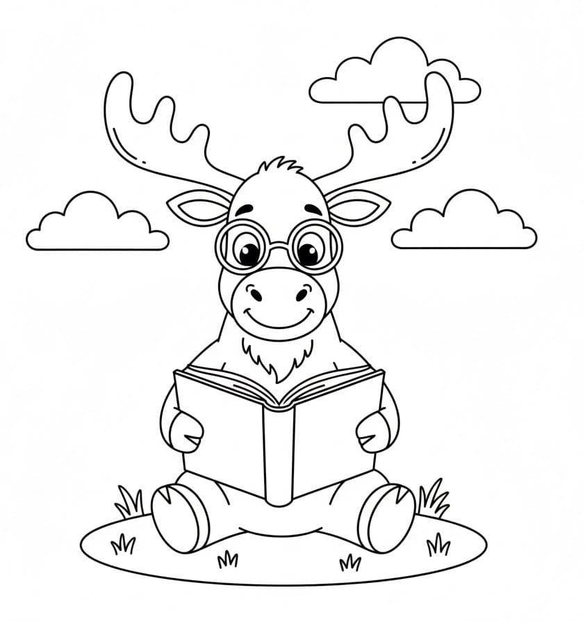 Könyvet Olvasó Jávorszarvas