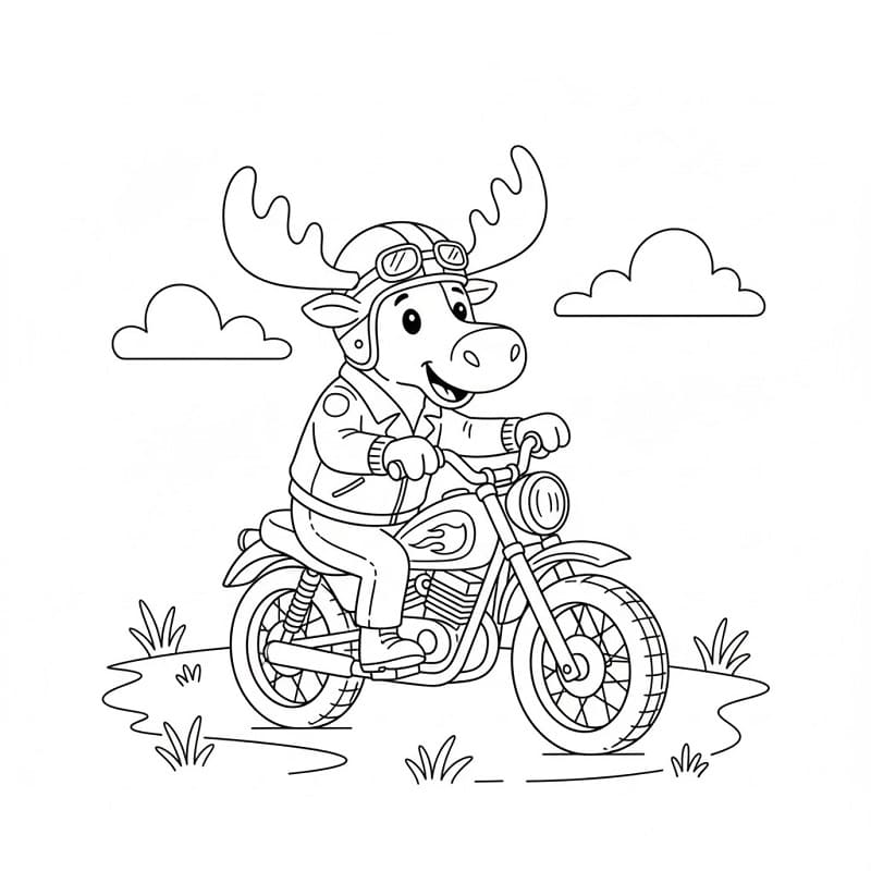 Motorozó Jávorszarvas