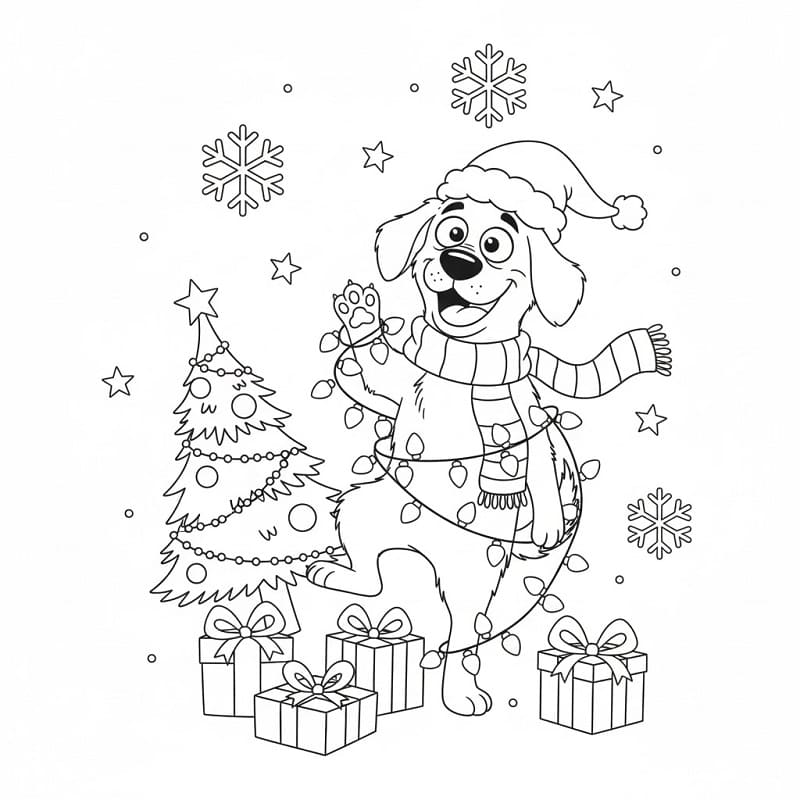 Nagyon Cuki Karácsonyi Kutya