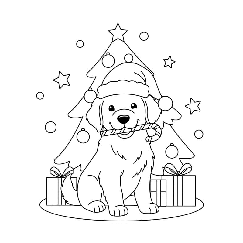 Nyomtat Karácsonyi Kutya