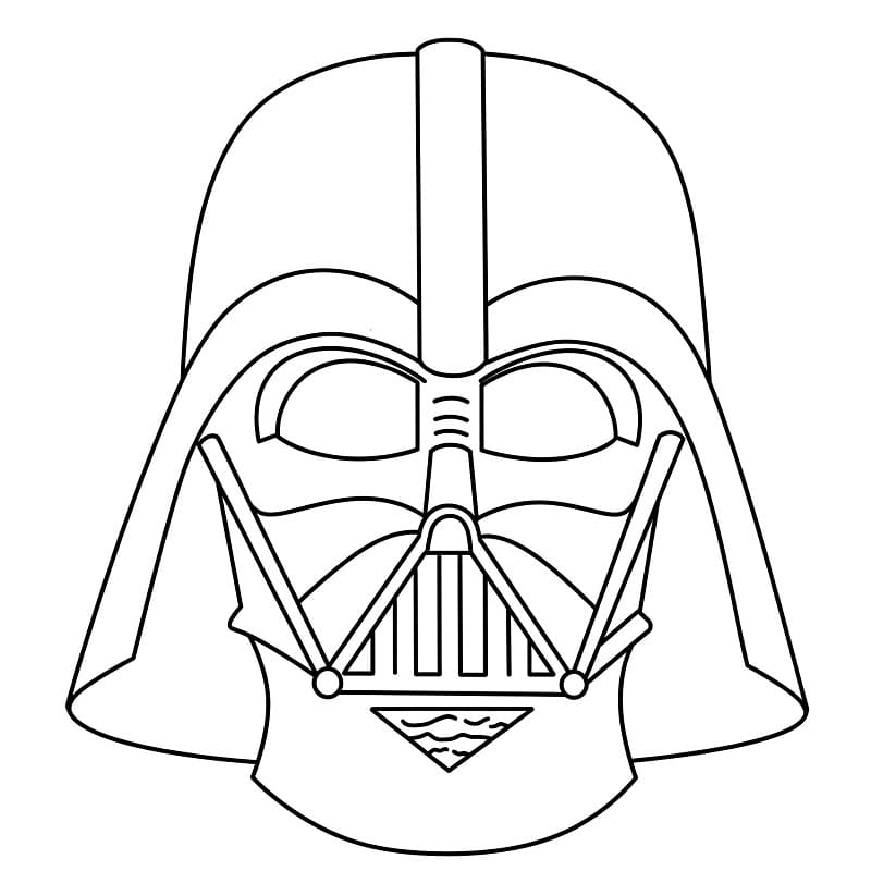 Nyomtatható Darth Vader Gyerekeknek