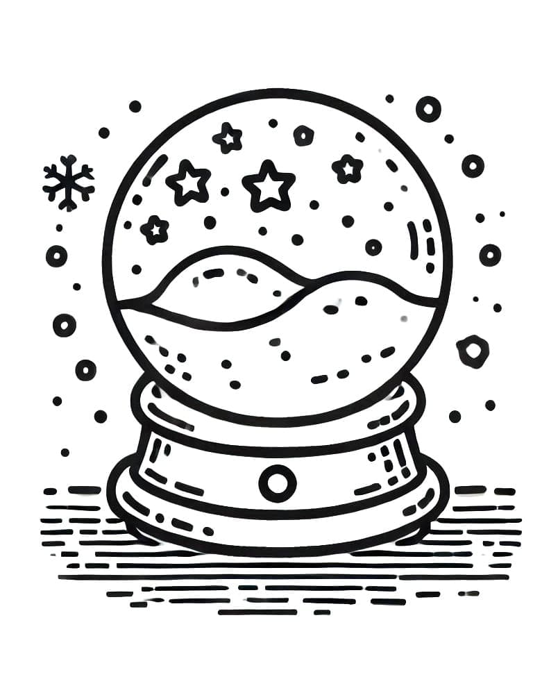 Nyomtatható Hógömb Kép