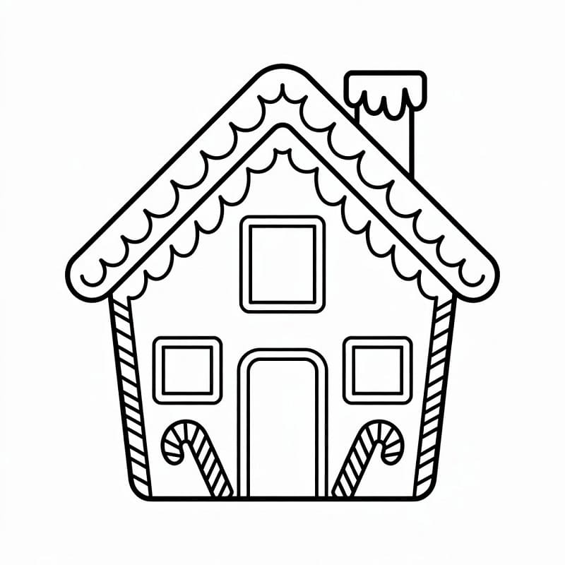 Nyomtatható Ingyenes Mézeskalács Ház