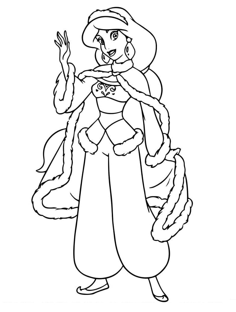 Nyomtatható Jázmin Hercegnő Ajándékba