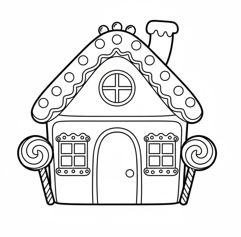 Nyomtatható Mézeskalács Ház Gyerekeknek