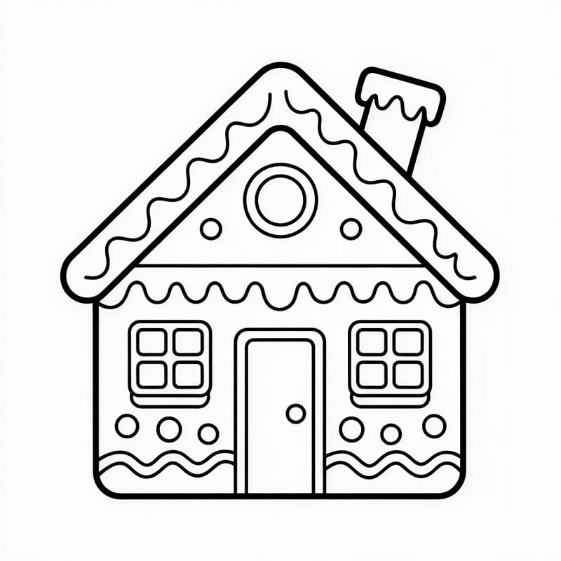 Nyomtatható Mézeskalács Ház Kép