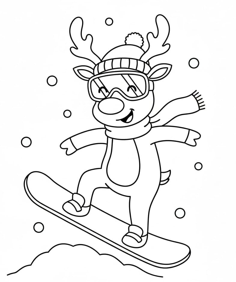 Nyomtatható Téli Sport Gyerekeknek