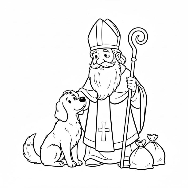 Szent Miklós és a kiskutya