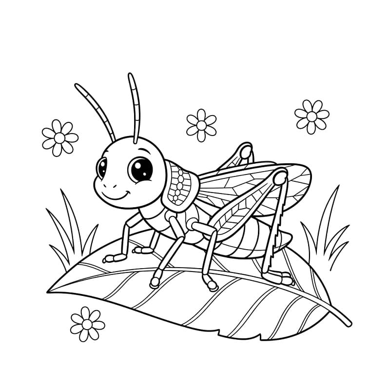 Szöcskék színezők