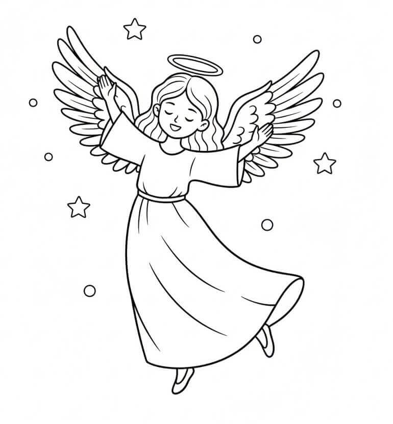 Táncoló Karácsonyi Angyal