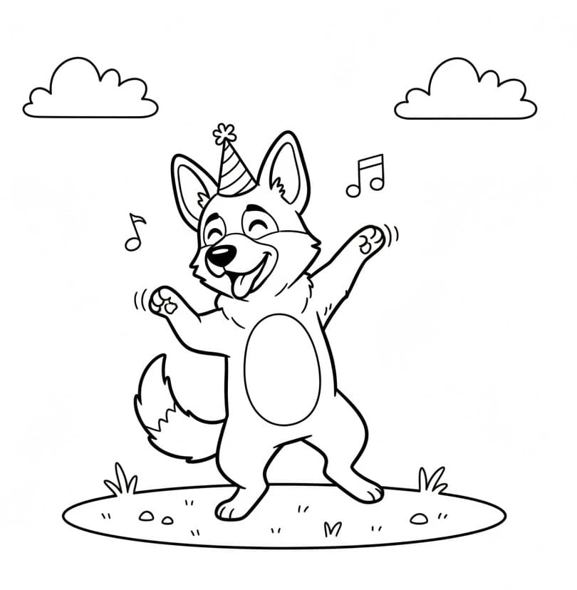 Táncoló Németjuhász