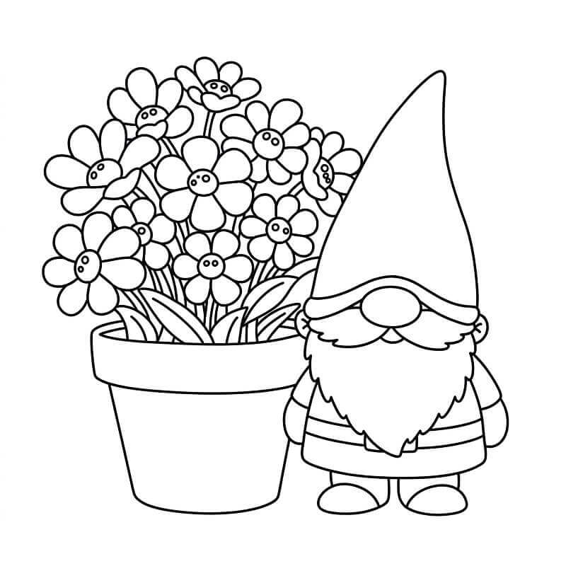 Virágcserép és Manó