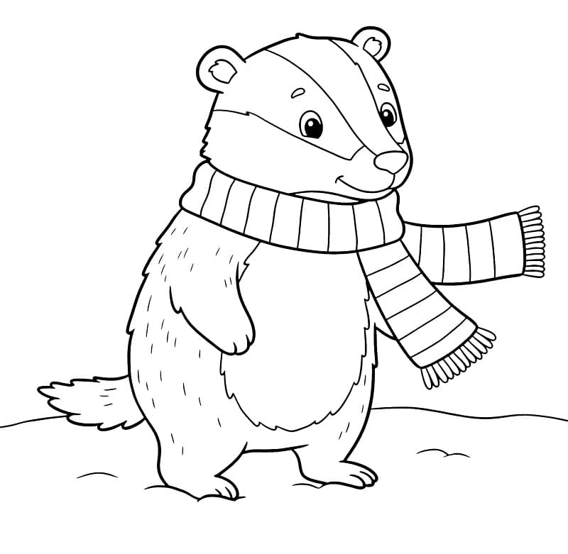 Borz Nyomtatható Gyerekeknek