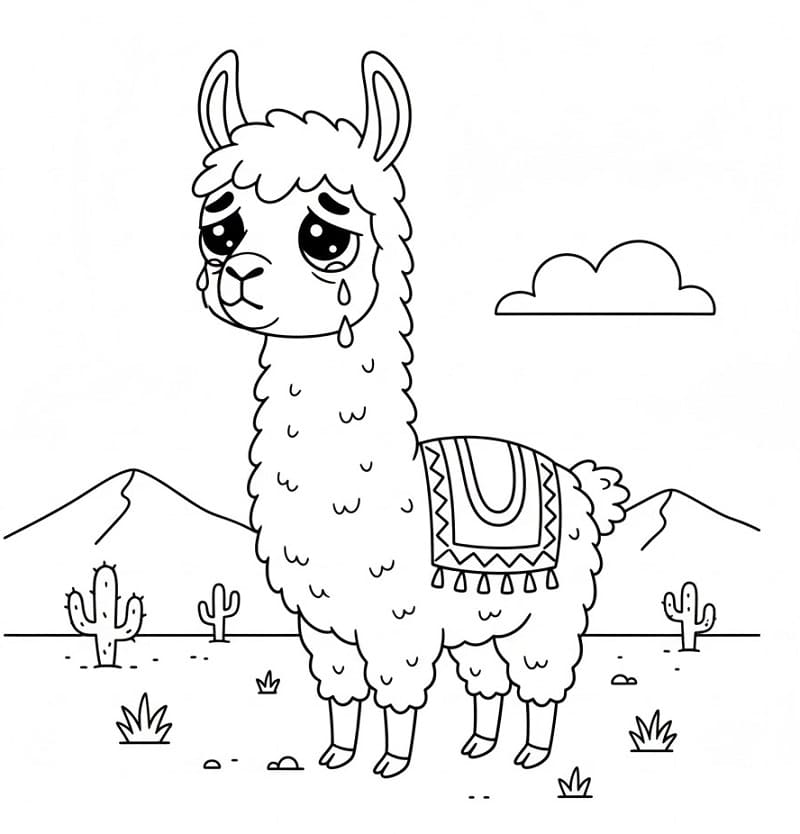 Ingyenes Nyomtatható Láma