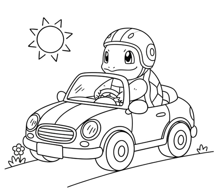 Ingyenes Nyomtatható Squirtle