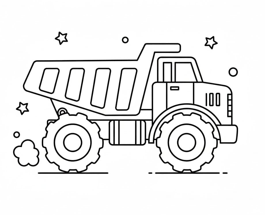 Ingyenes Nyomtatható Teherautó