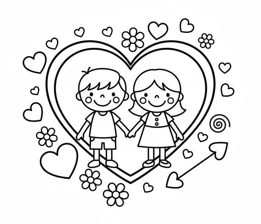 Ingyenes Nyomtatható Valentin-nap