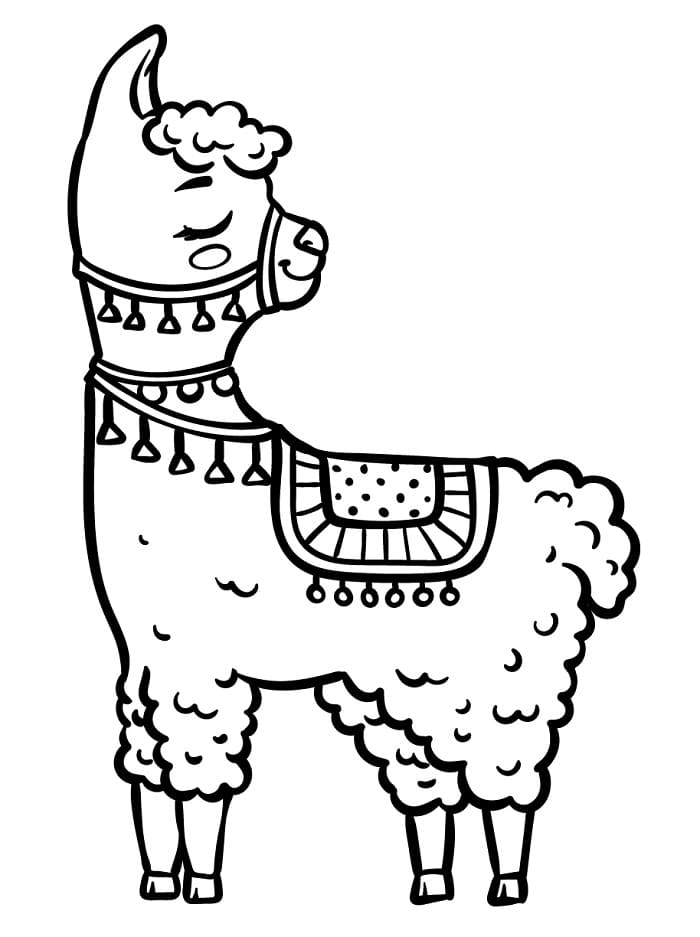 Láma Ingyenes Nyomtatható