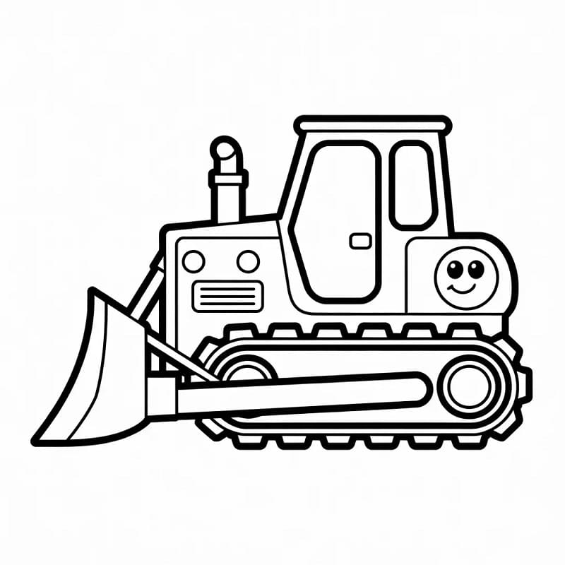 Nyomtatható Buldózer