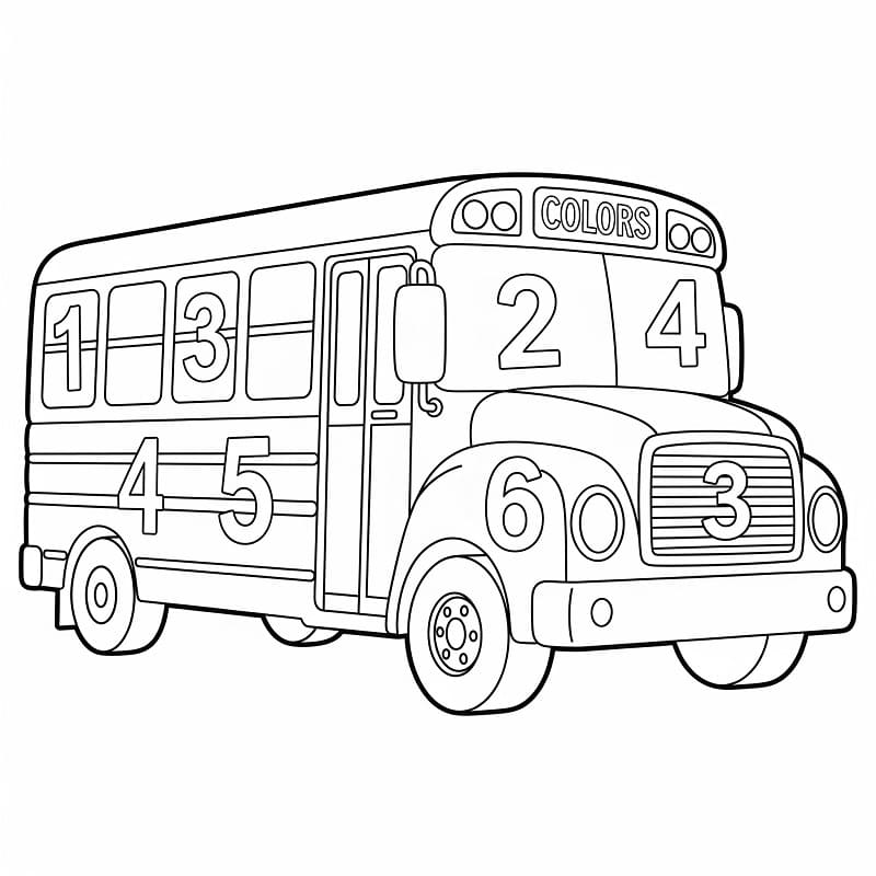 Nyomtatható Ingyenes Busz