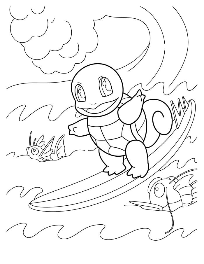 Nyomtatható Ingyenes Squirtle