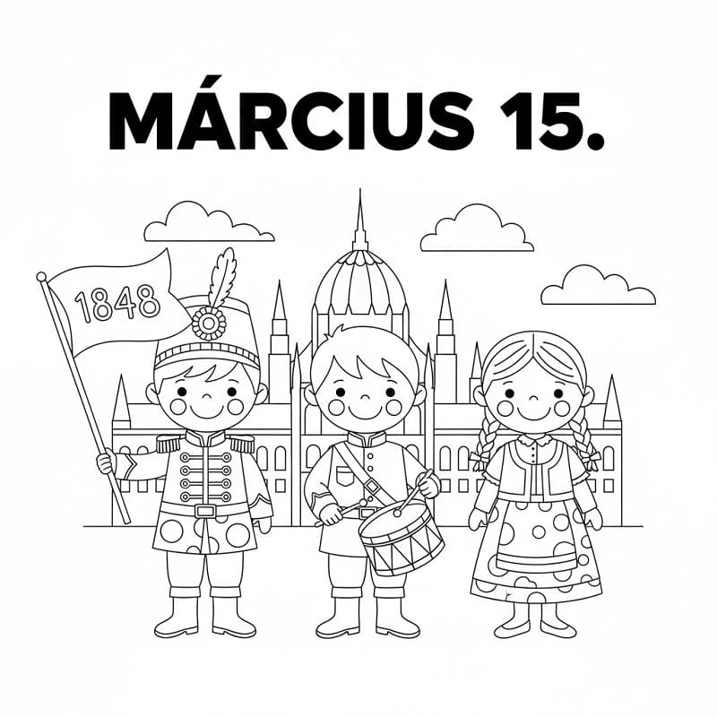 Nyomtatható Március 15 Gyerekeknek