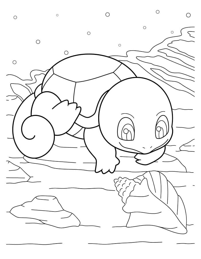 Nyomtatható Squirtle Ajándékba