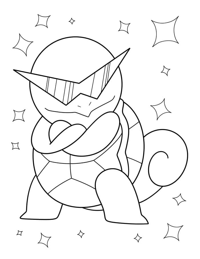 Squirtle Nyomtatható Kép