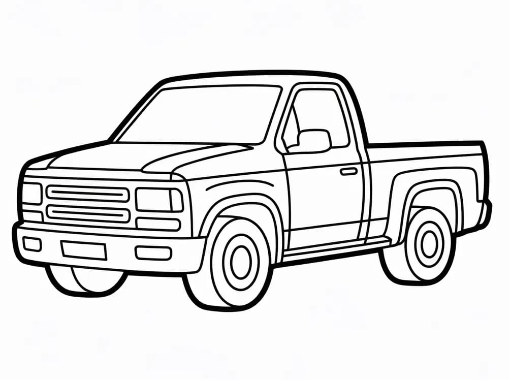 Teherautó Ingyenes Nyomtatható