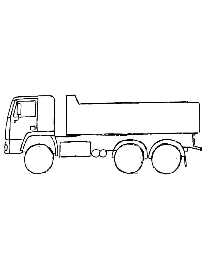 Teherautó Nyomtatásra