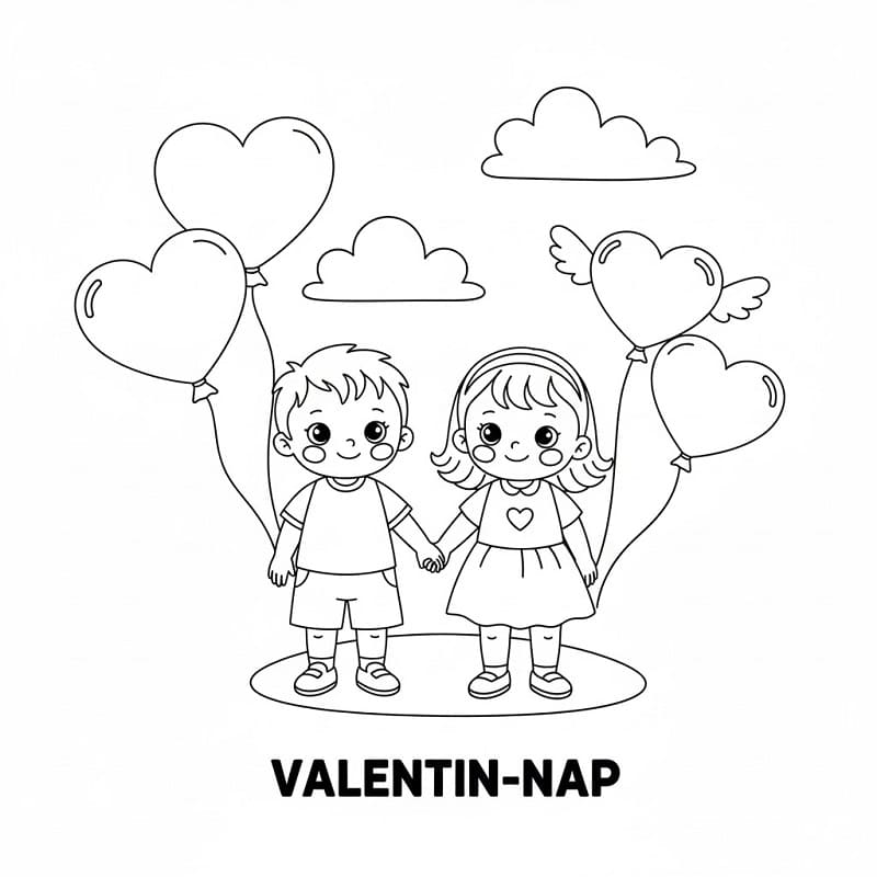 Valentin-nap Gyerekeknek