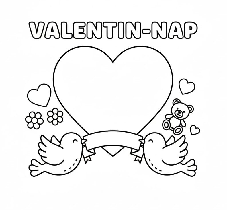 Valentin-nap Nyomtatható
