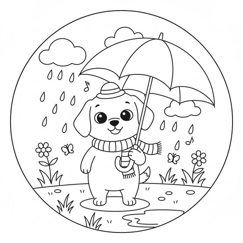 Esernyő Nyomtatható