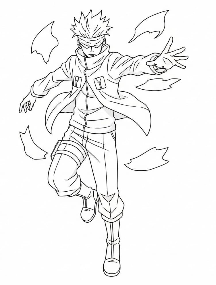 Gojo Satoru Nyomtatásra