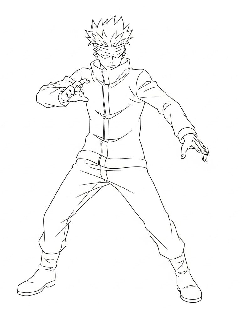 Gojo Satoru Nyomtatható