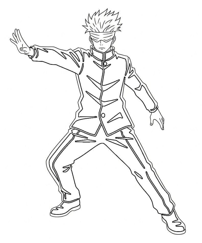 Ingyenes Gojo Satoru Nyomtatható